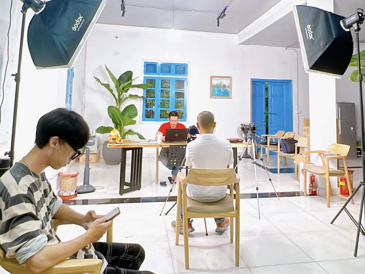 Không gian thực hành quay nội dung và livestream cho creator